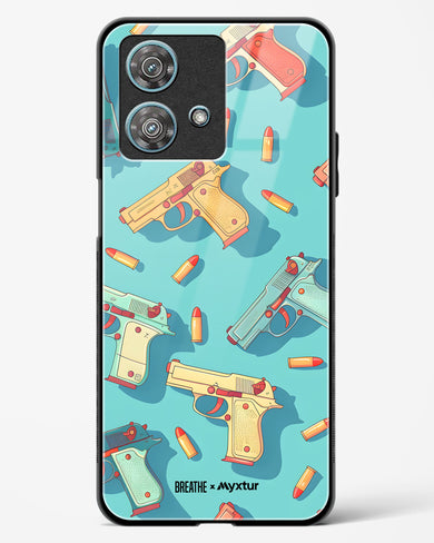 Lots of Guns [BREATHE] Glass Case Phone Cover (Motorola)