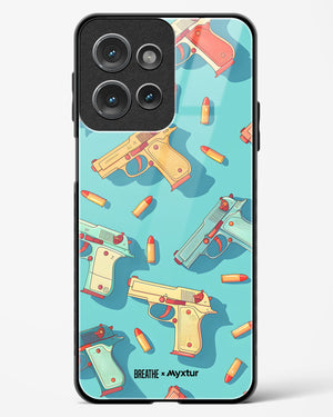 Lots of Guns [BREATHE] Glass Case Phone Cover (Motorola)