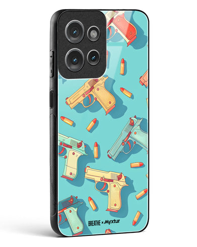 Lots of Guns [BREATHE] Glass Case Phone Cover (Motorola)