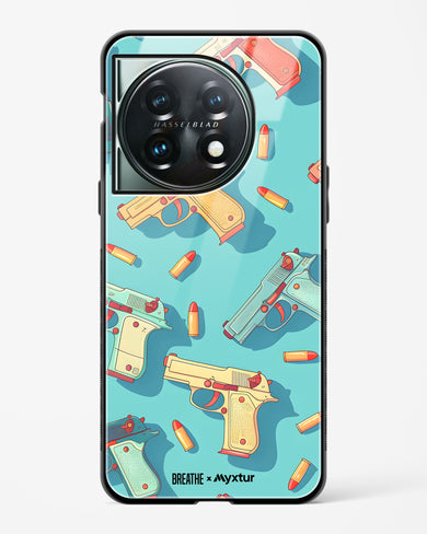 Lots of Guns [BREATHE] Glass Case Phone Cover (OnePlus)