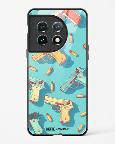 Lots of Guns [BREATHE] Glass Case Phone Cover (OnePlus)