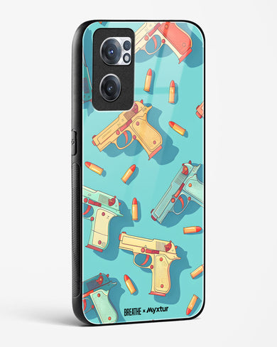 Lots of Guns [BREATHE] Glass Case Phone Cover (OnePlus)