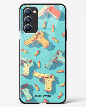 Lots of Guns [BREATHE] Glass Case Phone Cover (Oppo)