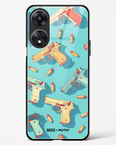 Lots of Guns [BREATHE] Glass Case Phone Cover (Oppo)