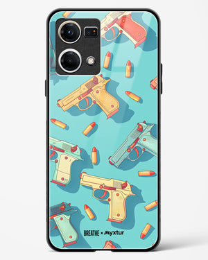 Lots of Guns [BREATHE] Glass Case Phone Cover (Oppo)