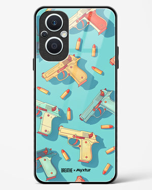 Lots of Guns [BREATHE] Glass Case Phone Cover (Oppo)