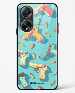 Lots of Guns [BREATHE] Glass Case Phone Cover (Oppo)