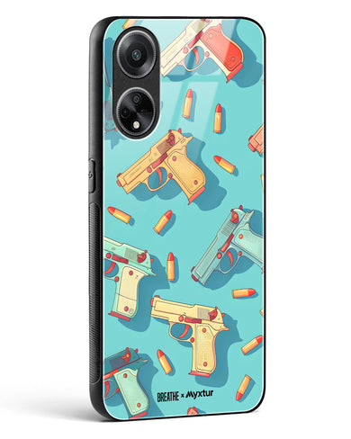 Lots of Guns [BREATHE] Glass Case Phone Cover (Oppo)
