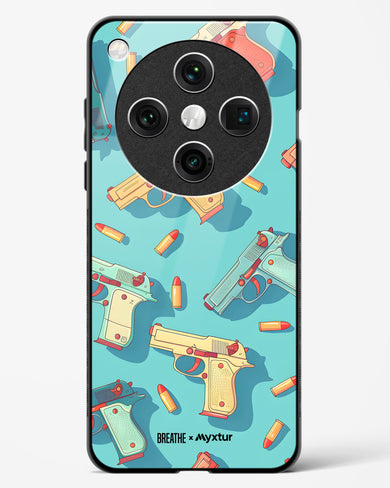 Lots of Guns [BREATHE] Glass Case Phone Cover (Oppo)
