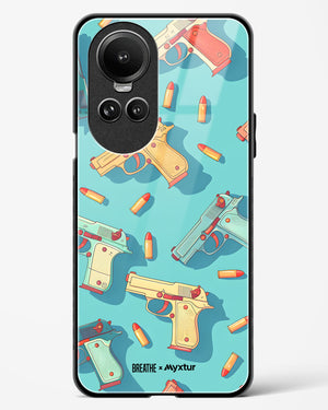 Lots of Guns [BREATHE] Glass Case Phone Cover (Oppo)