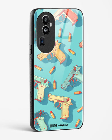Lots of Guns [BREATHE] Glass Case Phone Cover (Oppo)