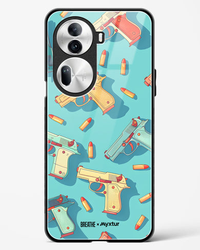 Lots of Guns [BREATHE] Glass Case Phone Cover (Oppo)