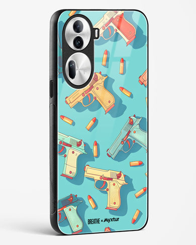 Lots of Guns [BREATHE] Glass Case Phone Cover (Oppo)
