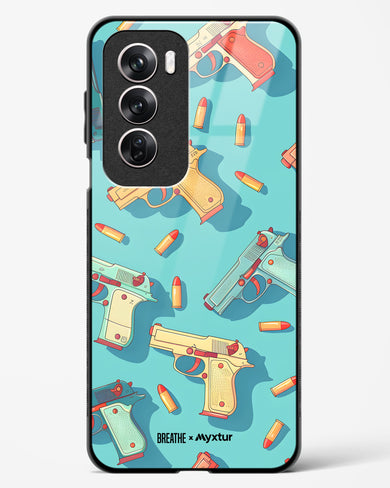 Lots of Guns [BREATHE] Glass Case Phone Cover (Oppo)