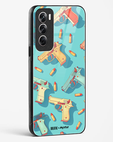 Lots of Guns [BREATHE] Glass Case Phone Cover (Oppo)