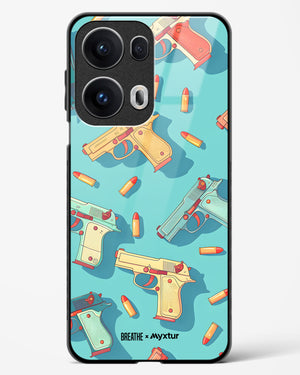 Lots of Guns [BREATHE] Glass Case Phone Cover (Oppo)