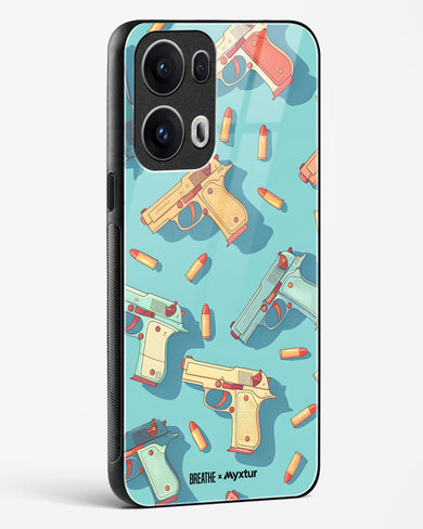 Lots of Guns [BREATHE] Glass Case Phone Cover (Oppo)