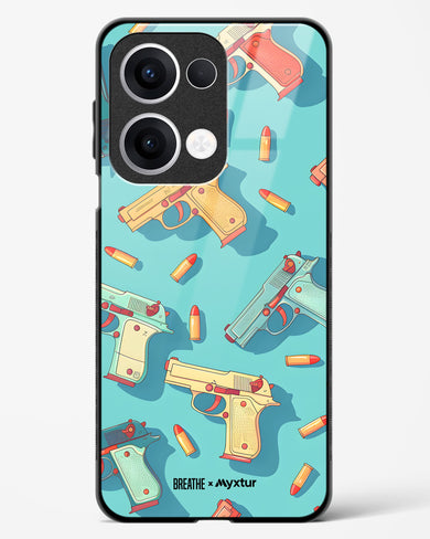 Lots of Guns [BREATHE] Glass Case Phone Cover (Oppo)