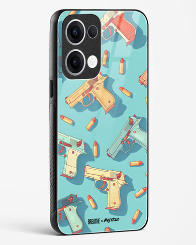 Lots of Guns [BREATHE] Glass Case Phone Cover (Oppo)