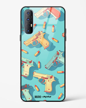 Lots of Guns [BREATHE] Glass Case Phone Cover (Oppo)