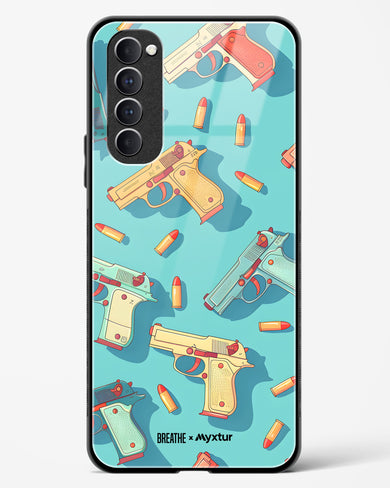 Lots of Guns [BREATHE] Glass Case Phone Cover (Oppo)