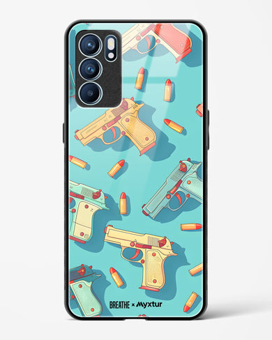 Lots of Guns [BREATHE] Glass Case Phone Cover (Oppo)