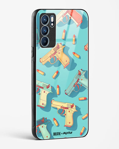 Lots of Guns [BREATHE] Glass Case Phone Cover (Oppo)