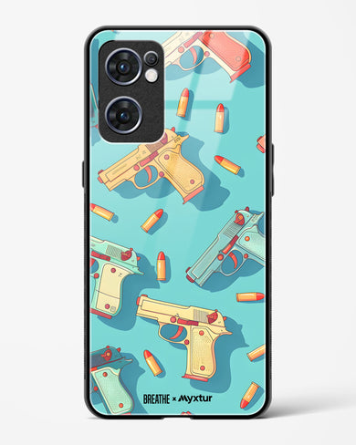 Lots of Guns [BREATHE] Glass Case Phone Cover (Oppo)
