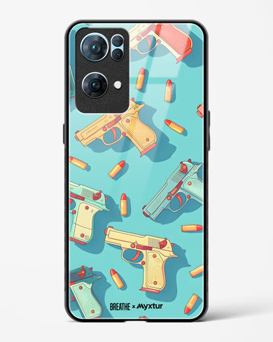Lots of Guns [BREATHE] Glass Case Phone Cover (Oppo)