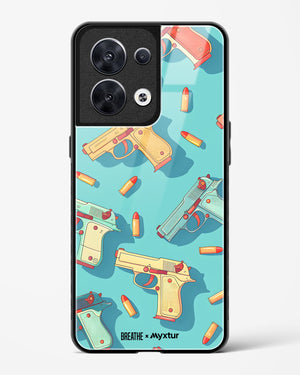 Lots of Guns [BREATHE] Glass Case Phone Cover (Oppo)