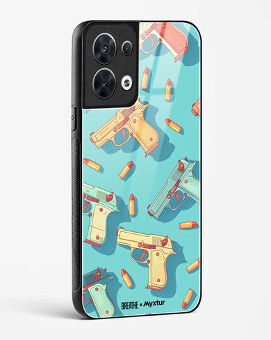 Lots of Guns [BREATHE] Glass Case Phone Cover (Oppo)