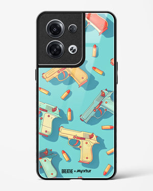 Lots of Guns [BREATHE] Glass Case Phone Cover (Oppo)