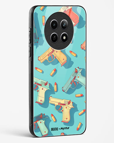 Lots of Guns [BREATHE] Glass Case Phone Cover (Realme)