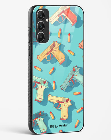 Lots of Guns [BREATHE] Glass Case Phone Cover (Samsung)