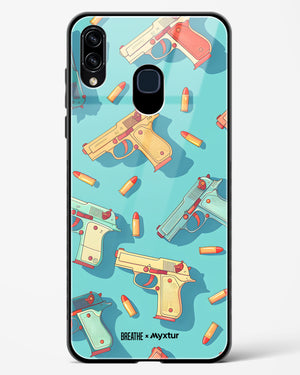 Lots of Guns [BREATHE] Glass Case Phone Cover (Samsung)