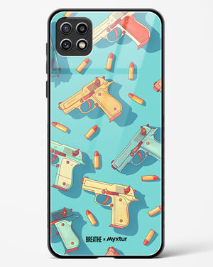 Lots of Guns [BREATHE] Glass Case Phone Cover (Samsung)