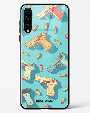 Lots of Guns [BREATHE] Glass Case Phone Cover (Samsung)