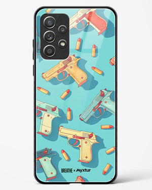 Lots of Guns [BREATHE] Glass Case Phone Cover (Samsung)