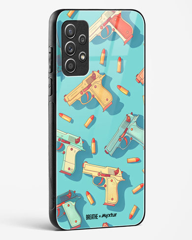 Lots of Guns [BREATHE] Glass Case Phone Cover (Samsung)