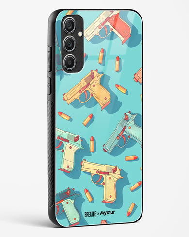 Lots of Guns [BREATHE] Glass Case Phone Cover (Samsung)