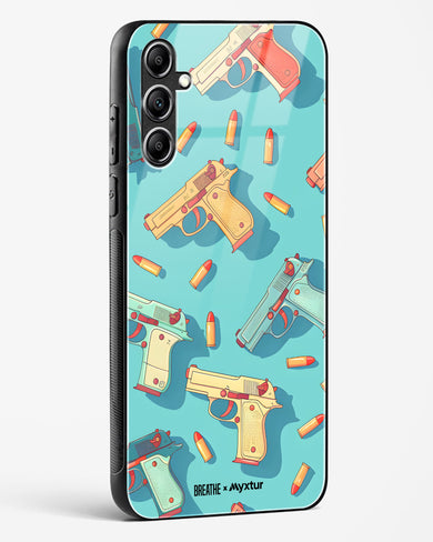 Lots of Guns [BREATHE] Glass Case Phone Cover (Samsung)