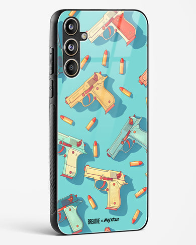 Lots of Guns [BREATHE] Glass Case Phone Cover (Samsung)