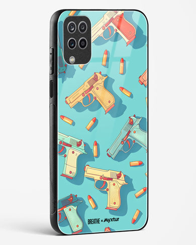 Lots of Guns [BREATHE] Glass Case Phone Cover (Samsung)