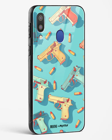 Lots of Guns [BREATHE] Glass Case Phone Cover (Samsung)