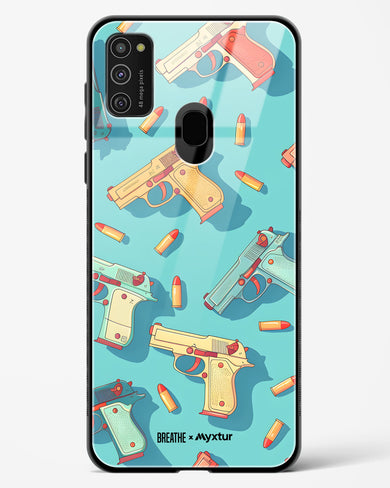 Lots of Guns [BREATHE] Glass Case Phone Cover (Samsung)