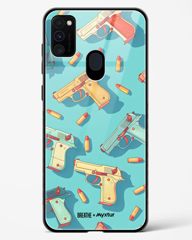 Lots of Guns [BREATHE] Glass Case Phone Cover (Samsung)
