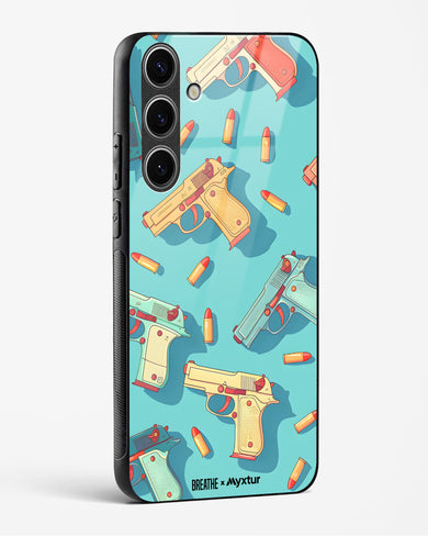 Lots of Guns [BREATHE] Glass Case Phone Cover (Samsung)