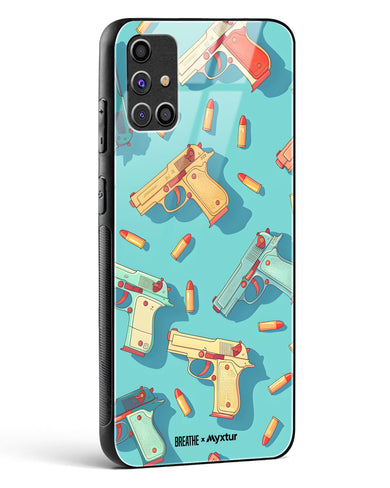 Lots of Guns [BREATHE] Glass Case Phone Cover (Samsung)