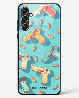 Lots of Guns [BREATHE] Glass Case Phone Cover (Samsung)