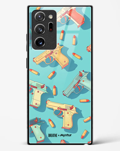 Lots of Guns [BREATHE] Glass Case Phone Cover (Samsung)